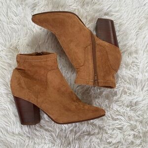 ALDO Brown Suede Ankle Boots